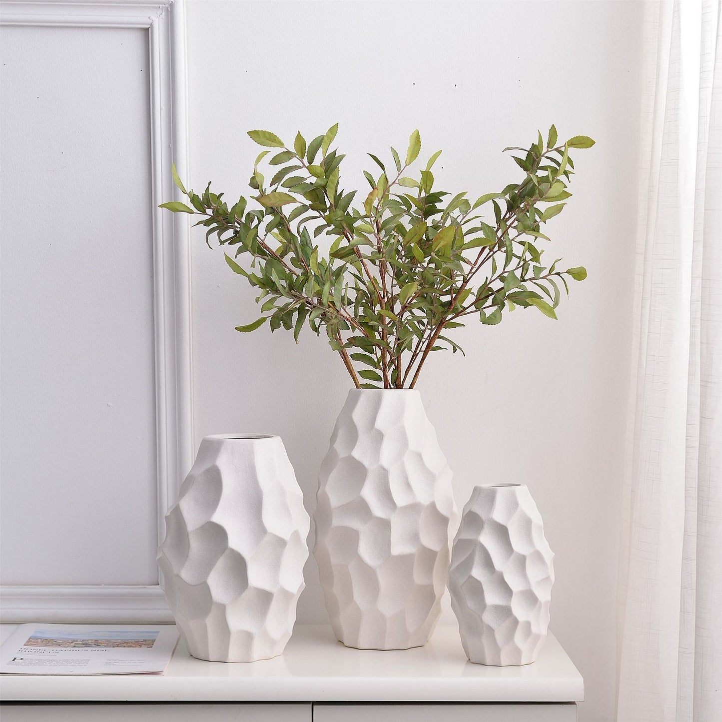 Nordic-style creative Wangcheng vases