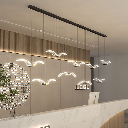 Nordic Style Restaurant Chandelier LED Pendant Light