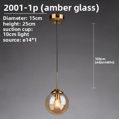 Nordic-style restaurant pendant light