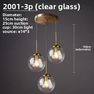 Nordic-style restaurant pendant light