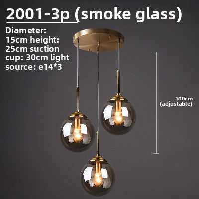 Nordic-style restaurant pendant light