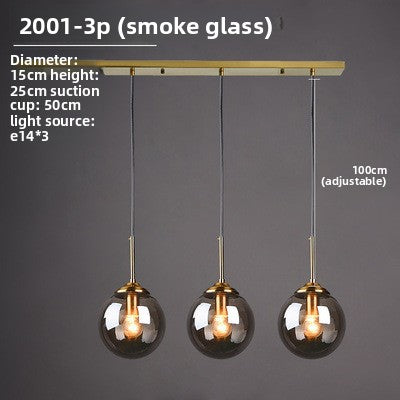 Nordic-style restaurant pendant light