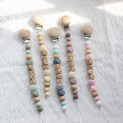 Nordic Style Silicone Pacifier Chain