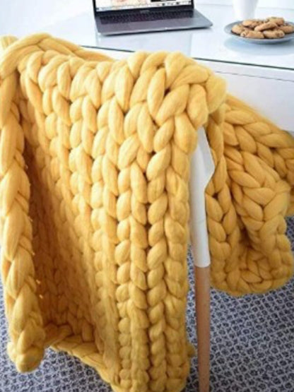 Nordic Style Ultra-Thick Decorative Blanket