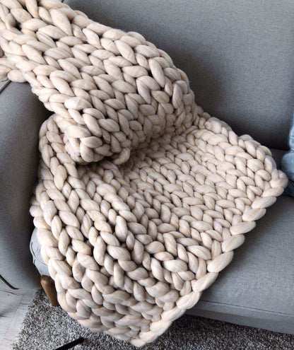 Nordic Style Ultra-Thick Decorative Blanket