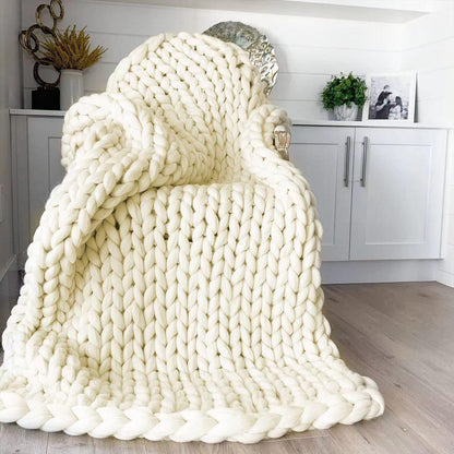 Nordic Style Ultra-Thick Decorative Blanket