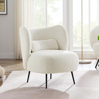 Nordic Velvet Single Sofa Chair Leisure Backrest