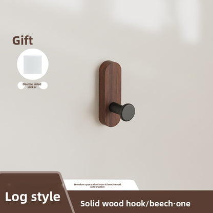 Nordic walnut hook