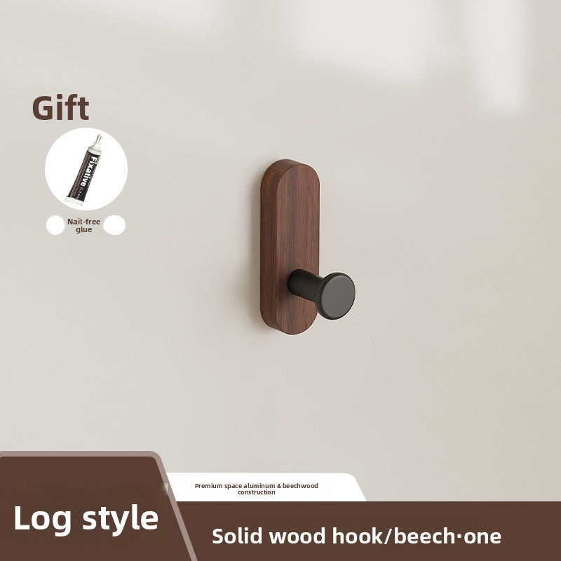 Nordic walnut hook