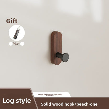 Nordic walnut hook
