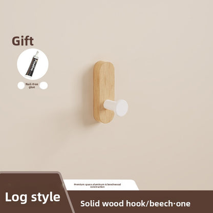 Nordic walnut hook