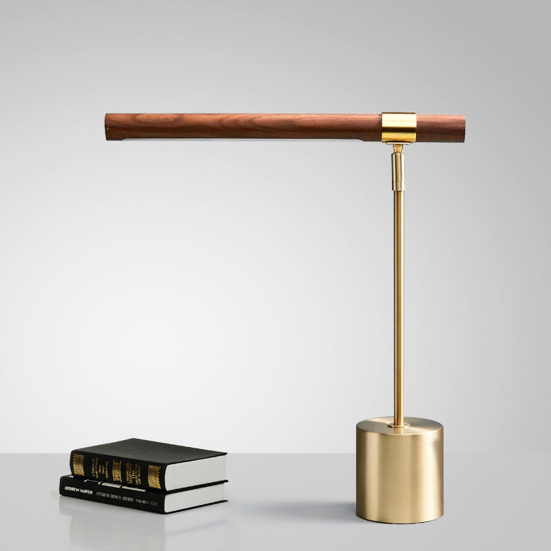 Nordic Wood Grain Table Lamp
