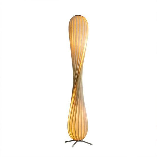 Nordic Wood Veneer LED Table Lamp