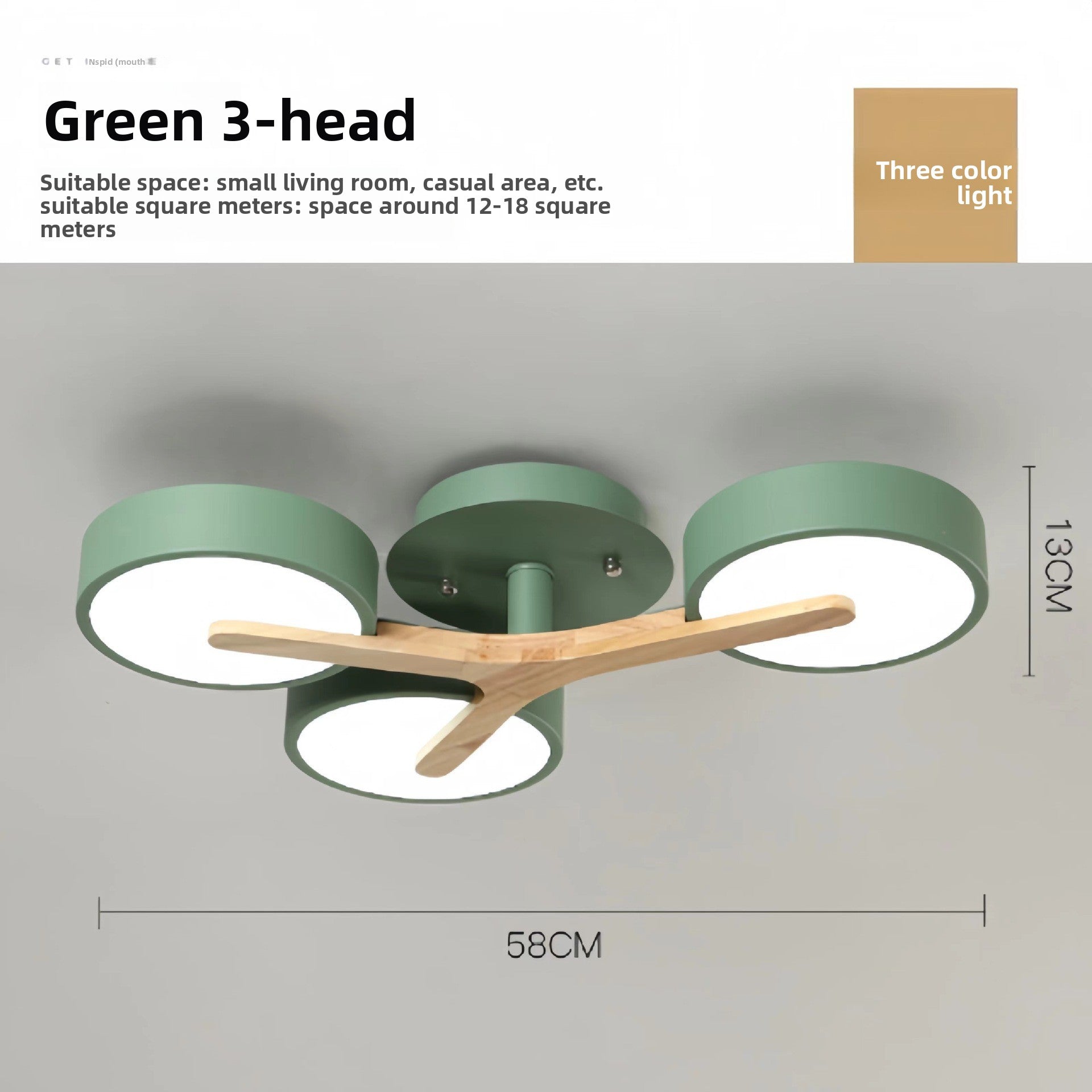 Nordic Wooden Branch Ceiling Light