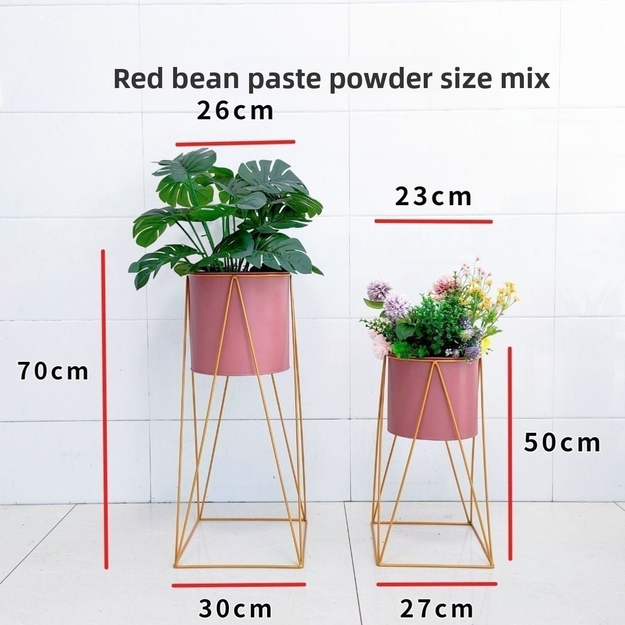 Nordic Wrought Iron Flower Stand Indoor Plant Holder