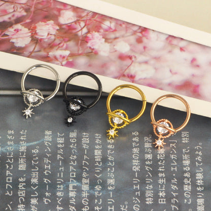 Nose ring nose clip