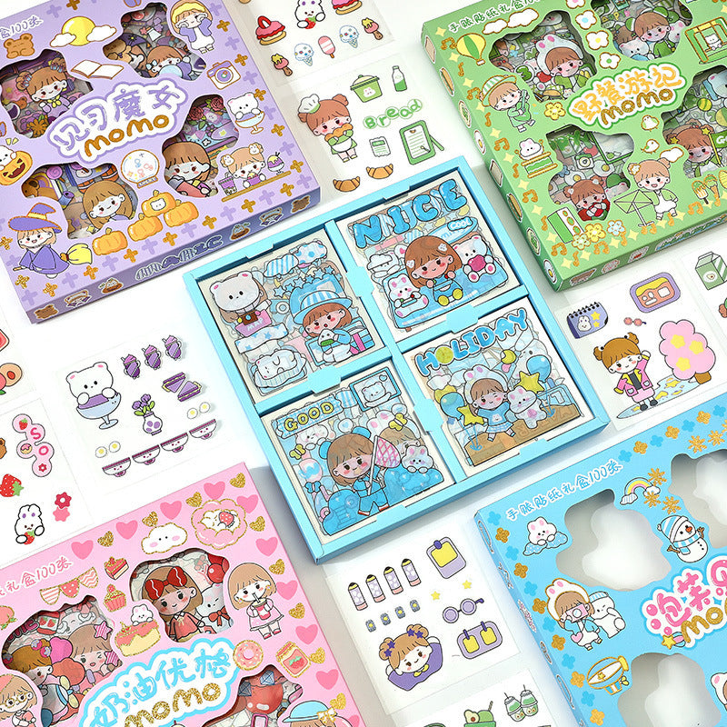 Notebook sticker set