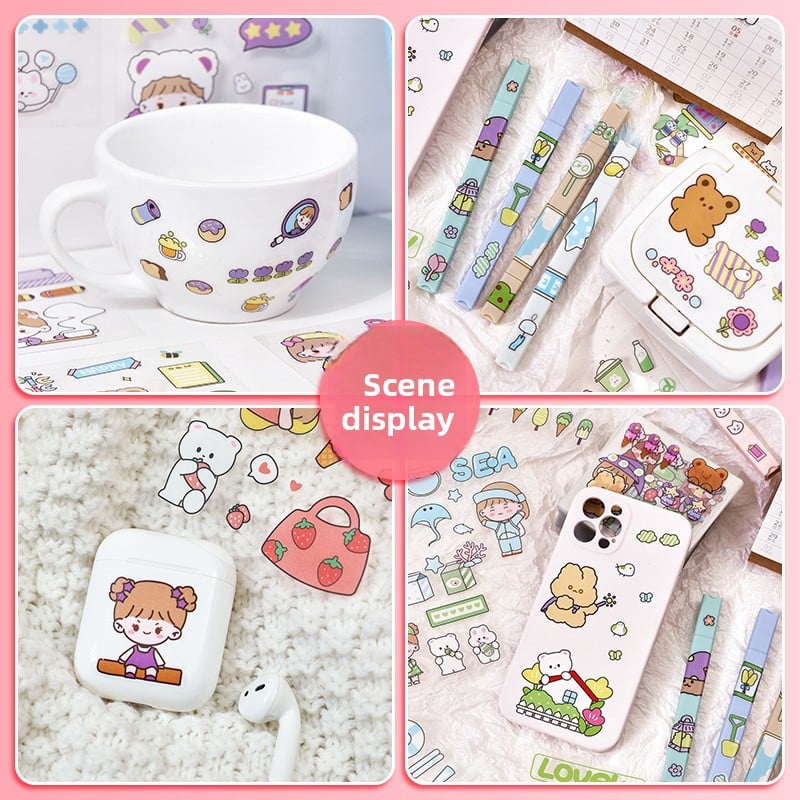 Notebook sticker set