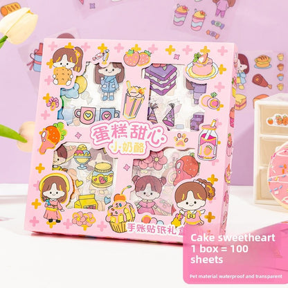 Notebook sticker set