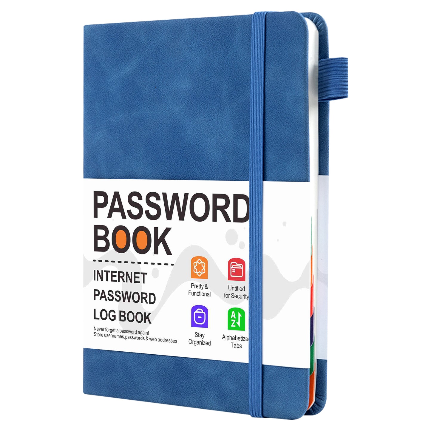 Notebook with strap
