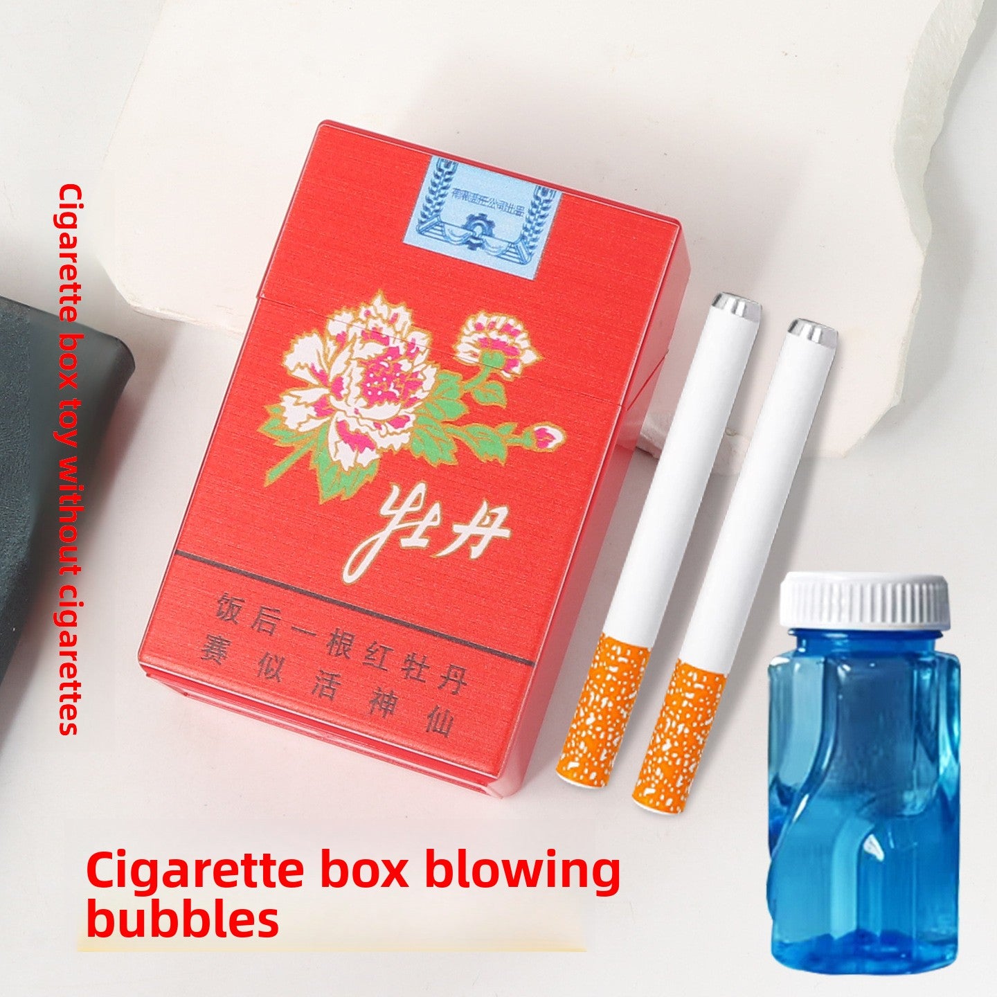Novelty Cigarette Style Bubble Blower Toy