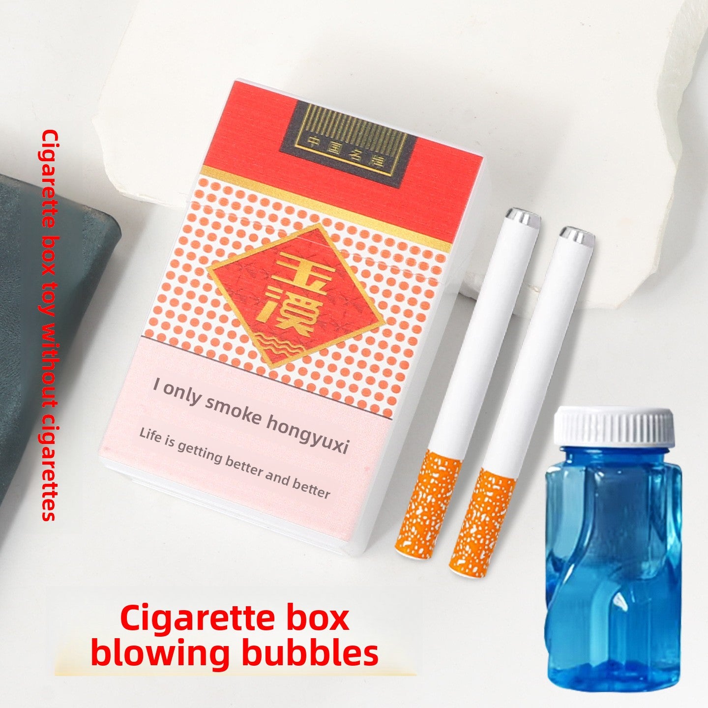 Novelty Cigarette Style Bubble Blower Toy