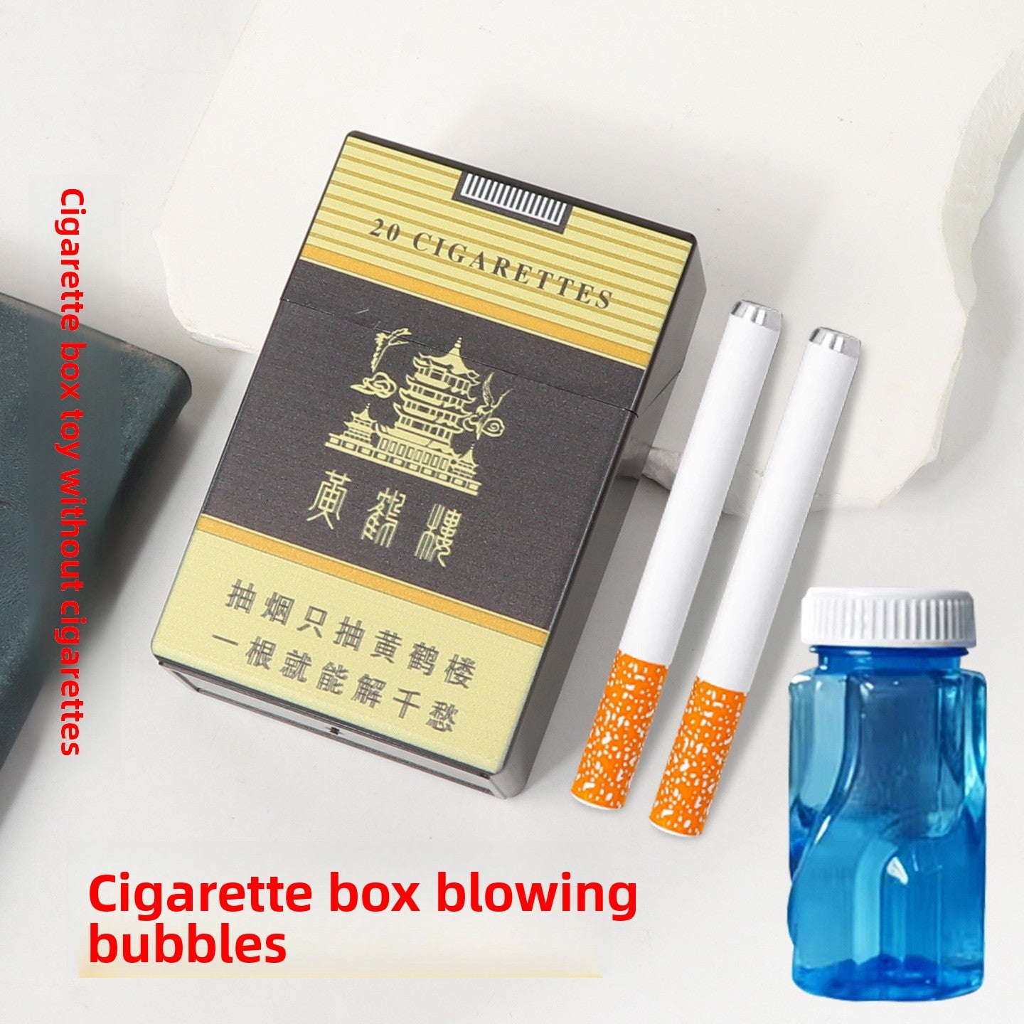 Novelty Cigarette Style Bubble Blower Toy