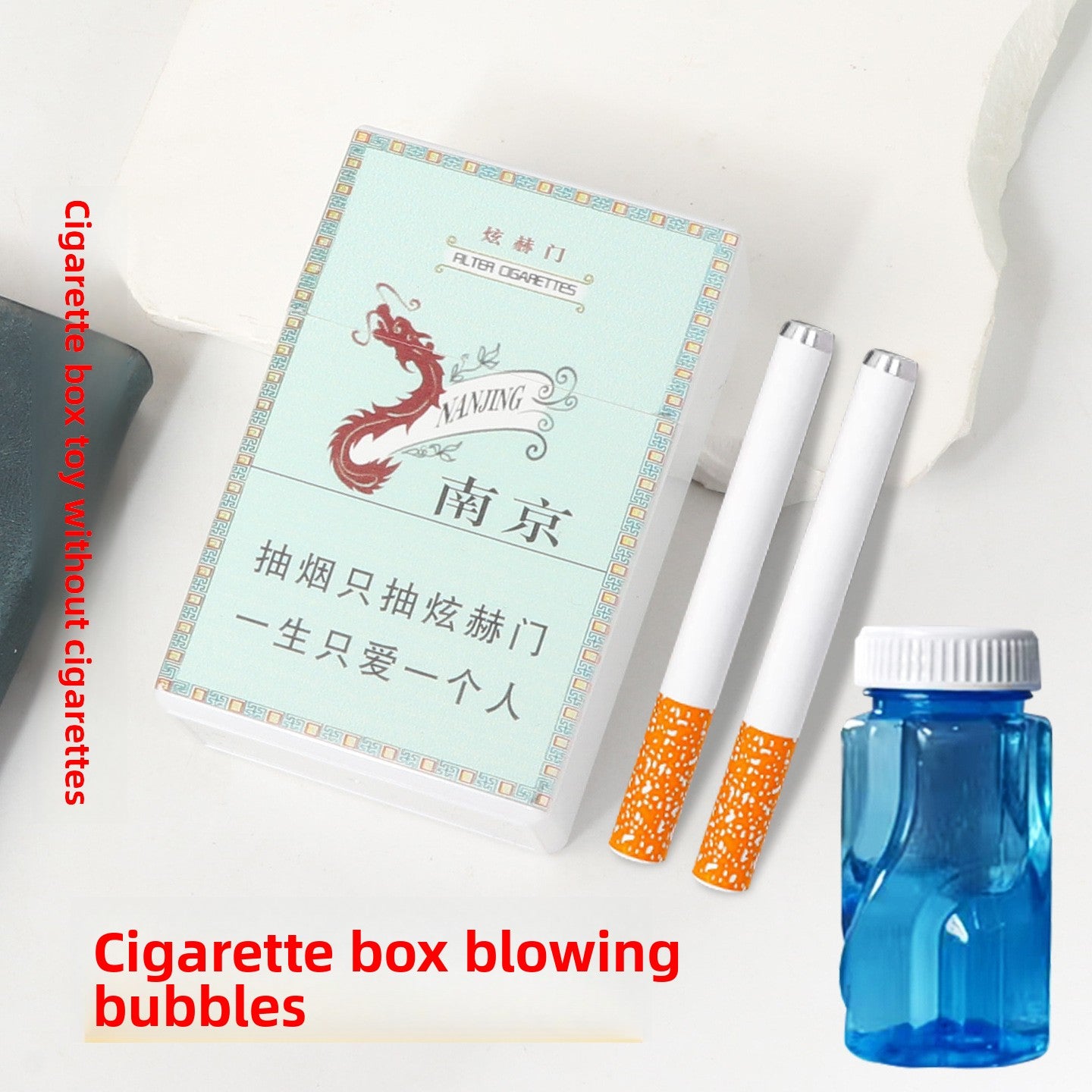 Novelty Cigarette Style Bubble Blower Toy