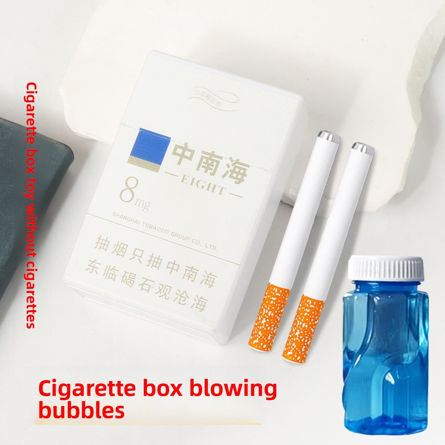 Novelty Cigarette Style Bubble Blower Toy