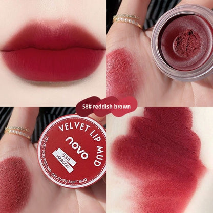 Novo Jelly Jar Lip Mud Velvet Matte Lip Gloss