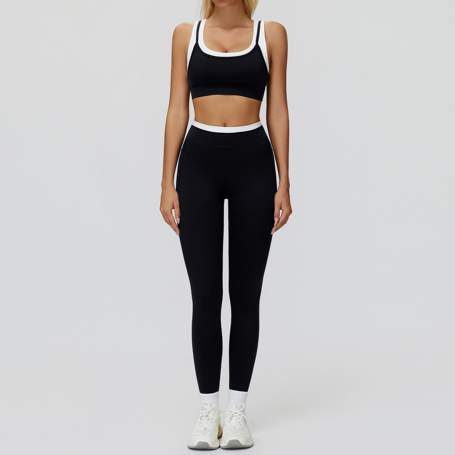 Nude-feel yoga set