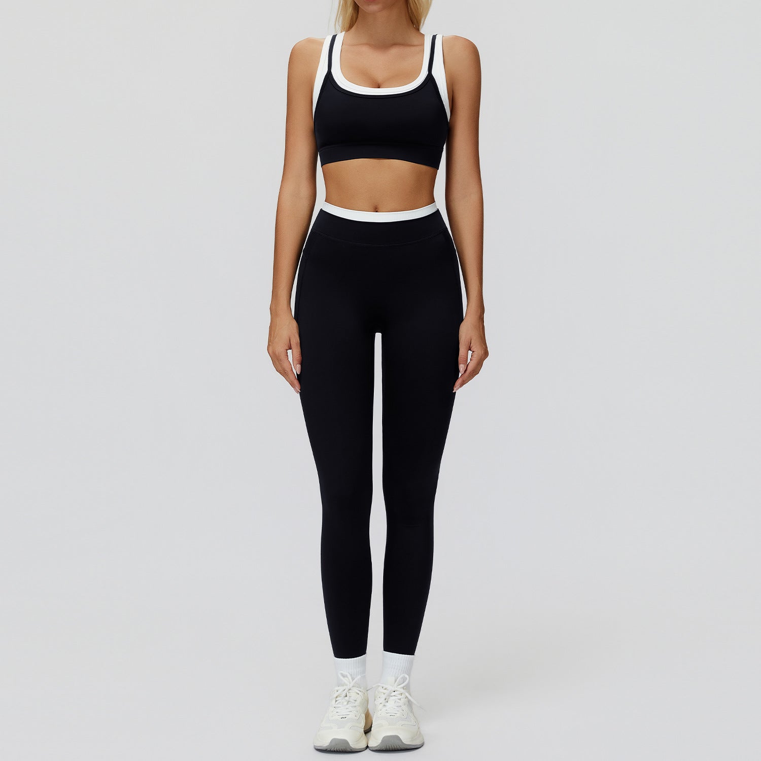 Nude-feel yoga set