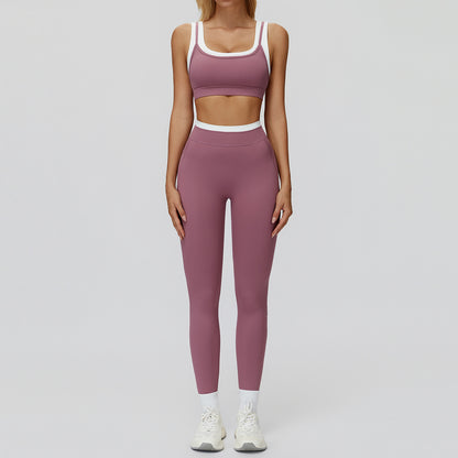 Nude-feel yoga set