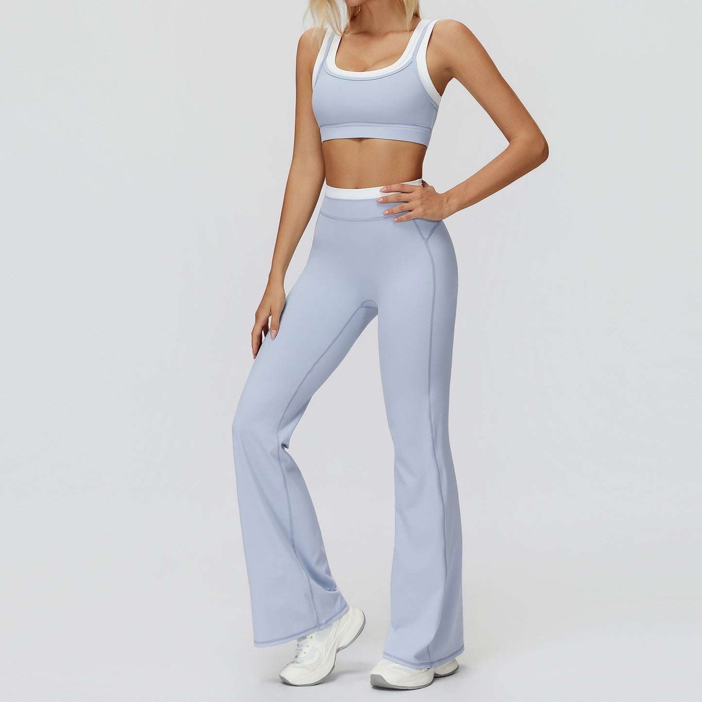 Nude-feel yoga set
