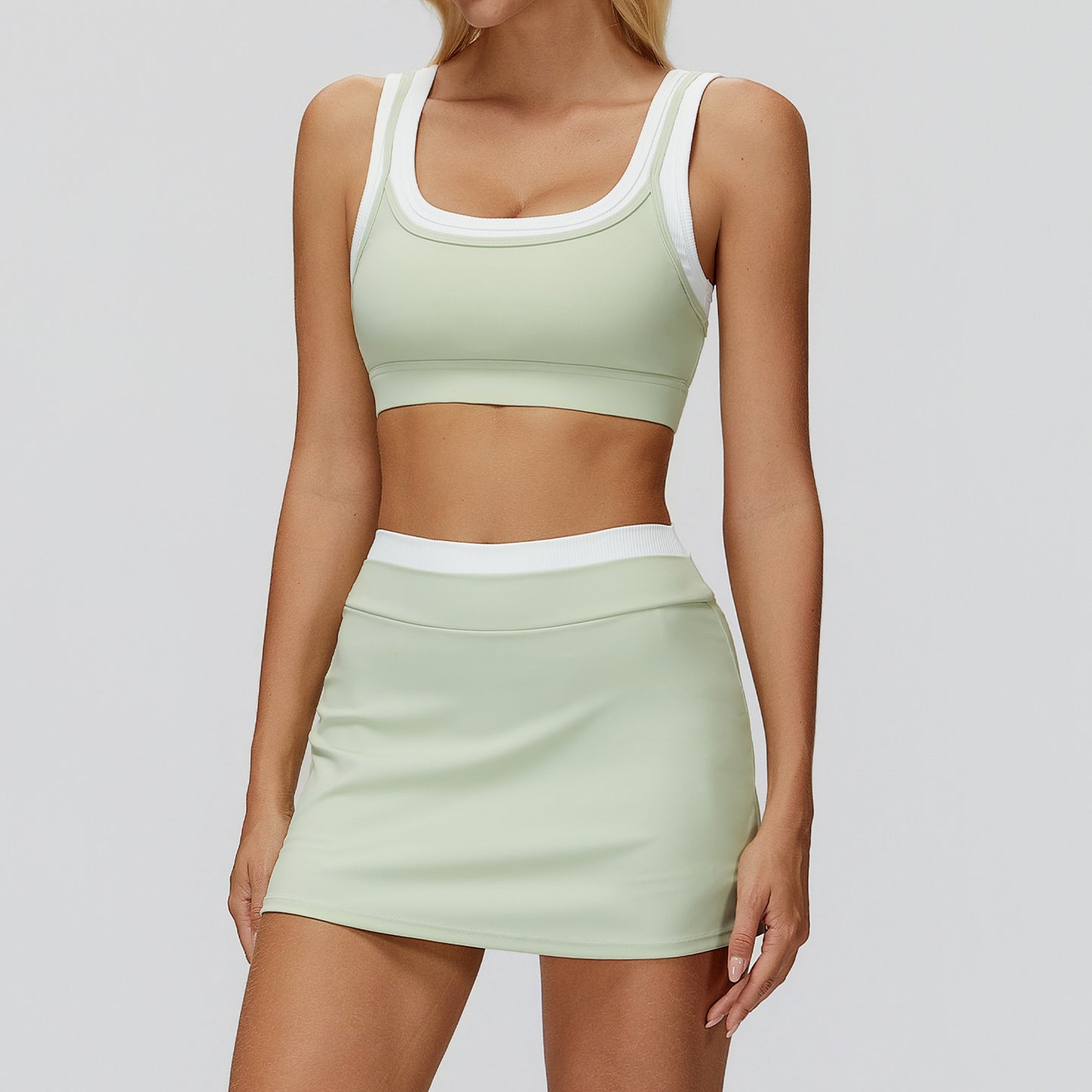 Nude-feel yoga set