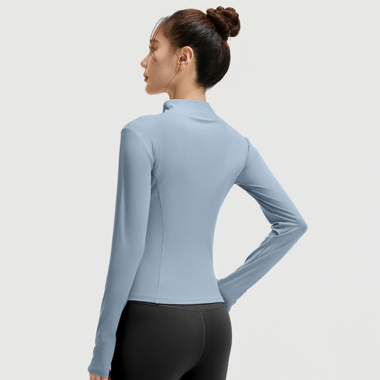 Nude yoga coat
