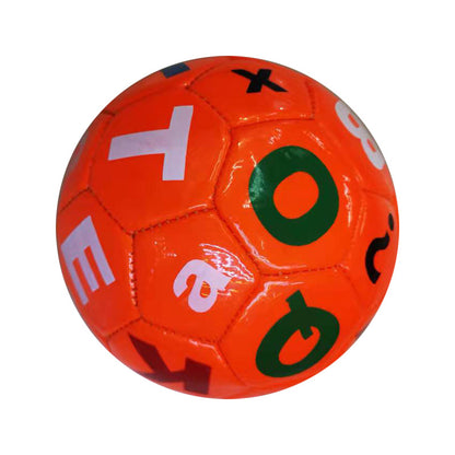 Number Alphabet Print Children Soccer Ball for Kindergarten Play