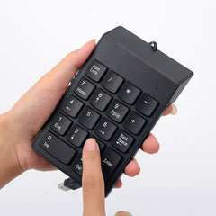 Black A100-Wired Numeric Keypad