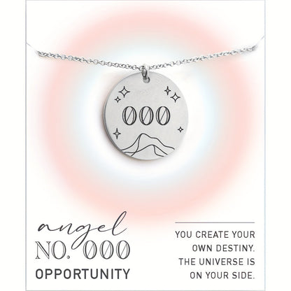 Numeric Pendant Necklace