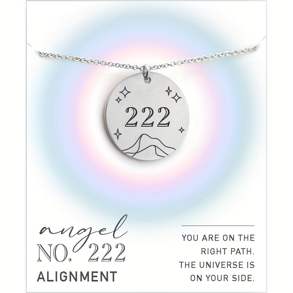 Numeric Pendant Necklace