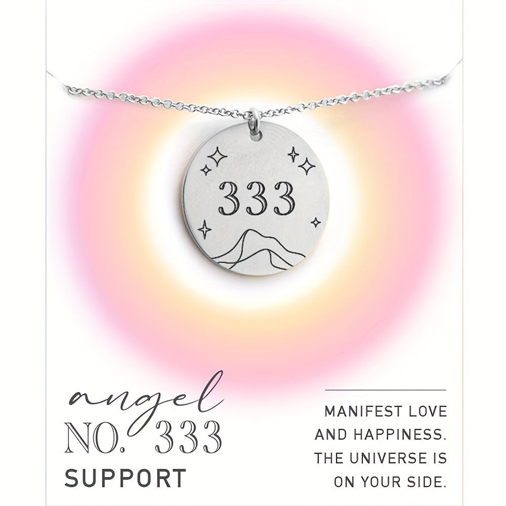 Numeric Pendant Necklace