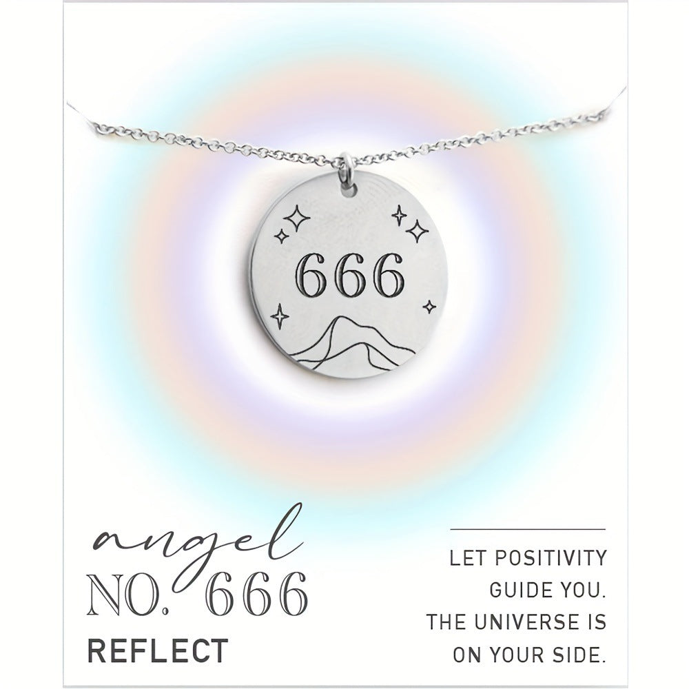 Numeric Pendant Necklace