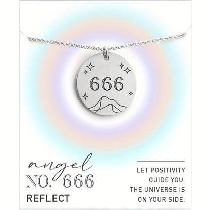 Numeric Pendant Necklace