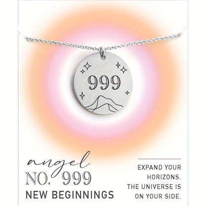 Numeric Pendant Necklace