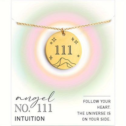 Numeric Pendant Necklace