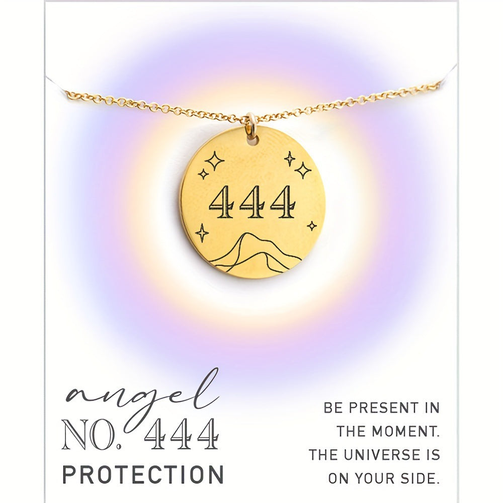 Numeric Pendant Necklace