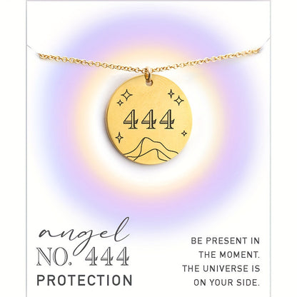 Numeric Pendant Necklace