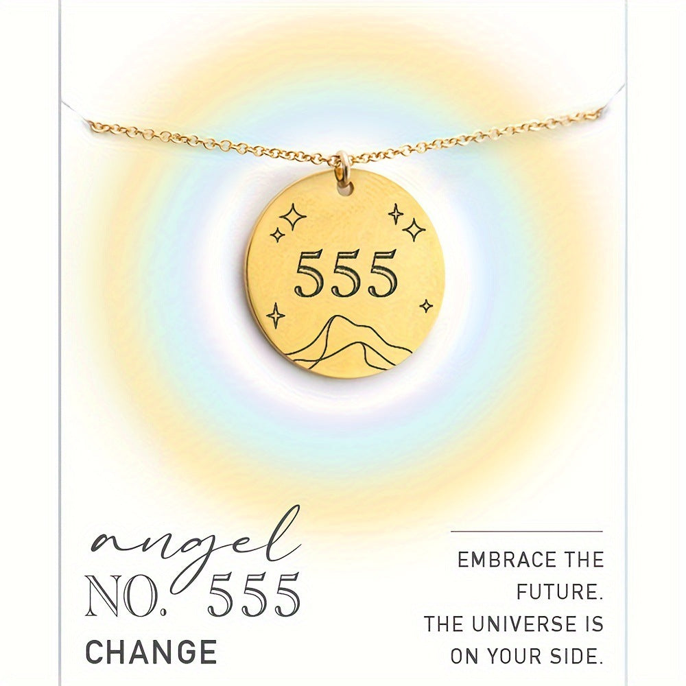 Numeric Pendant Necklace