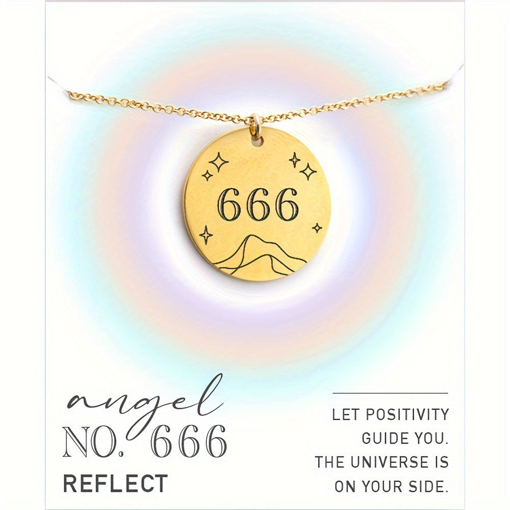 Numeric Pendant Necklace