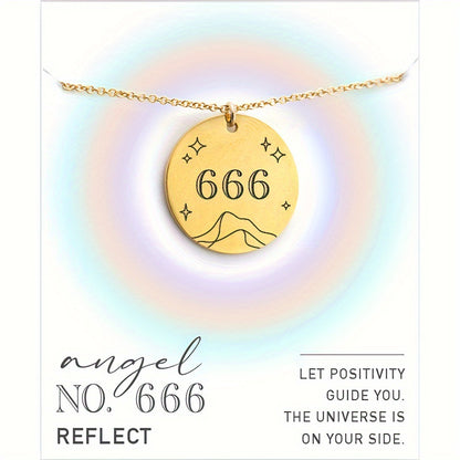 Numeric Pendant Necklace